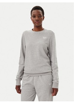 Reebok Bluza 100012556 Szary Regular Fit ze sklepu MODIVO w kategorii Bluzy damskie - zdjęcie 181197141