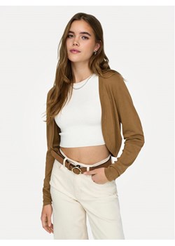 JDY Kardigan Basica 15325076 Brązowy Regular Fit ze sklepu MODIVO w kategorii Swetry damskie - zdjęcie 181197251