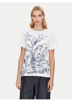 Munthe T-Shirt Fedelio 251110025160 Biały Regular Fit ze sklepu MODIVO w kategorii Bluzki damskie - zdjęcie 181197283
