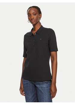 Tommy Hilfiger Polo WW0WW43224 Granatowy Regular Fit ze sklepu MODIVO w kategorii Bluzki damskie - zdjęcie 181197312