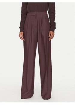 2NDDAY Spodnie materiałowe Miles 2251160151 Brązowy Loose Fit ze sklepu MODIVO w kategorii Spodnie damskie - zdjęcie 181197340