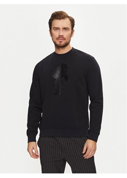 KARL LAGERFELD Bluza 705033 544910 Granatowy Regular Fit ze sklepu MODIVO w kategorii Bluzy męskie - zdjęcie 181197362