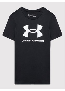 Under Armour T-Shirt Ua Sportstyle Logo 1363282 Czarny Loose Fit ze sklepu MODIVO w kategorii T-shirty chłopięce - zdjęcie 181197512