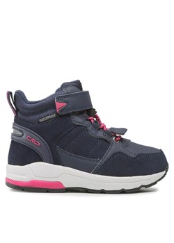 CMP Sneakersy Kids Hadil Leather Wp Urban Shoes 3Q84524 Granatowy ze sklepu MODIVO w kategorii Buty zimowe dziecięce - zdjęcie 181197531