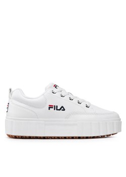 Fila Sneakersy Sandblast L Wmn FFW0060.10004 Biały ze sklepu MODIVO w kategorii Buty sportowe damskie - zdjęcie 181197554