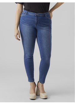 Vero Moda Curve Jeansy Fanya 10287061 Niebieski Slim Fit ze sklepu MODIVO w kategorii Jeansy damskie - zdjęcie 181197590
