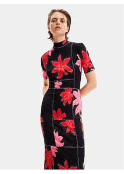 Desigual Sukienka letnia Quebec 24SWVK40 Czarny Regular Fit ze sklepu MODIVO w kategorii Sukienki - zdjęcie 181197710
