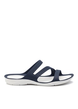 Crocs Klapki Swiftwater Sandal W 203998 Granatowy ze sklepu MODIVO w kategorii Klapki damskie - zdjęcie 181197713