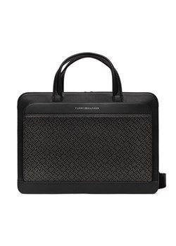 Tommy Hilfiger Torba na laptopa Monogram AM0AM12706 Czarny ze sklepu MODIVO w kategorii Torby na laptopa - zdjęcie 181197732
