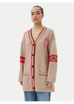 PINKO Kardigan Borghese 104620 Brązowy Relaxed Fit ze sklepu MODIVO w kategorii Swetry damskie - zdjęcie 181197770