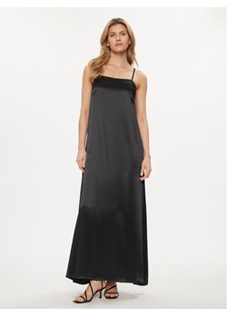 Fracomina Sukienka letnia FS24SD3006W45101 Czarny Loose Fit ze sklepu MODIVO w kategorii Sukienki - zdjęcie 181197820