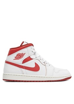 Nike Sneakersy Air Jordan 1 Mid Se FJ3458 160 Biały ze sklepu MODIVO w kategorii Buty sportowe męskie - zdjęcie 181197913