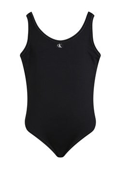 Calvin Klein Swimwear Strój kąpielowy KY0KY00099 Czarny ze sklepu MODIVO w kategorii Stroje kąpielowe - zdjęcie 181197992