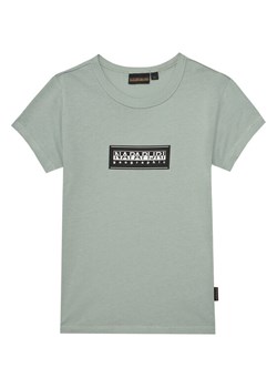Napapijri T-Shirt Chamois NP0A4ILE S Zielony Regular Fit ze sklepu MODIVO w kategorii T-shirty chłopięce - zdjęcie 181197994