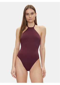 LAUREN RALPH LAUREN Strój kąpielowy 20501264 Bordowy ze sklepu MODIVO w kategorii Stroje kąpielowe - zdjęcie 181198074