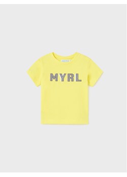 Mayoral T-Shirt 106 Żółty Regular Fit ze sklepu MODIVO w kategorii Koszulki niemowlęce - zdjęcie 181198162