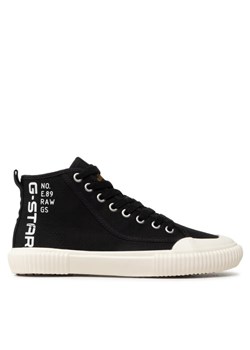 G-Star Raw Trampki Noril Mid Cvs Lgo W 2211 029705 Czarny ze sklepu MODIVO w kategorii Trampki damskie - zdjęcie 181198273