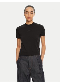 JACQUEMUS T-Shirt 24E241JS133 Czarny Regular Fit ze sklepu MODIVO w kategorii Bluzki damskie - zdjęcie 181198294