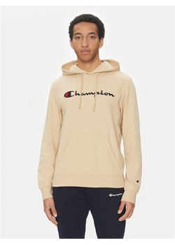 Champion Bluza 220726 Beżowy Regular Fit ze sklepu MODIVO w kategorii Bluzy męskie - zdjęcie 181198441
