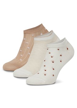 Nine West Skarpety KR_NW_FRESITA_Z_SS25 (3 PACK) Beżowy ze sklepu MODIVO w kategorii Skarpetki damskie - zdjęcie 181198453