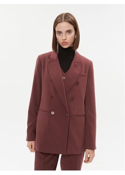 DKNY Marynarka UG3JX043 Bordowy Regular Fit ze sklepu MODIVO w kategorii Marynarki damskie - zdjęcie 181198544