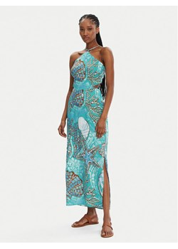 Seafolly Sukienka letnia La Mer 55423-DR Turkusowy Regular Fit ze sklepu MODIVO w kategorii Sukienki - zdjęcie 181198574
