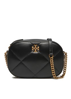 Tory Burch Torebka Kira Diamond Quilt Camera Bag 154715 Czarny ze sklepu MODIVO w kategorii Listonoszki - zdjęcie 181198603