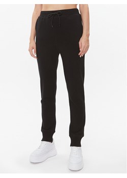TWINSET Spodnie dresowe 232TT2371 Czarny Regular Fit ze sklepu MODIVO w kategorii Spodnie damskie - zdjęcie 181198673