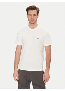 C.P. Company T-Shirt 18CMTS030A005100W Biały Regular Fit ze sklepu MODIVO w kategorii T-shirty męskie - zdjęcie 181198724