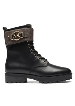 MICHAEL Michael Kors Botki Rory Lace Up 40F3ROFE1L Czarny ze sklepu MODIVO w kategorii Workery damskie - zdjęcie 181198750