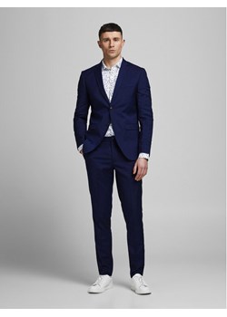 Jack&Jones Garnitur Franco 12181339 Granatowy Super Slim Fit ze sklepu MODIVO w kategorii Garnitury męskie - zdjęcie 181198751