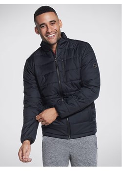 Skechers Kurtka przejściowa Goshield Jacket1 JA22 Czarny Regular Fit ze sklepu MODIVO w kategorii Kurtki męskie - zdjęcie 181198793