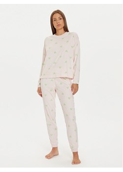United Colors Of Benetton Piżama 360T3P030 Różowy Regular Fit ze sklepu MODIVO w kategorii Piżamy damskie - zdjęcie 181198833