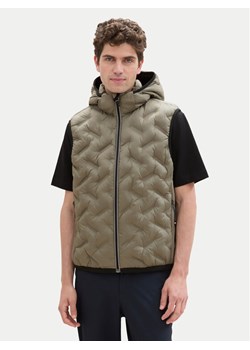 Tom Tailor Kamizelka 1041313 Zielony Regular Fit ze sklepu MODIVO w kategorii Kamizelki męskie - zdjęcie 181198932