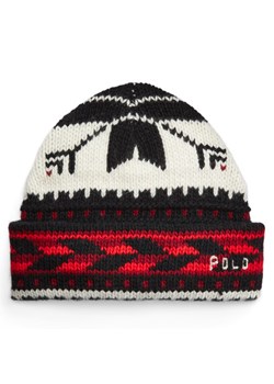 Polo Ralph Lauren Czapka 455931417001 Czarny ze sklepu MODIVO w kategorii Czapki zimowe damskie - zdjęcie 181199014