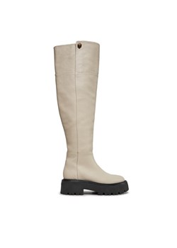 Kurt Geiger Kozaki 225-Shoreditch Otk Chunky 655110109 Biały ze sklepu MODIVO w kategorii Kozaki damskie - zdjęcie 181199030
