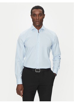 BOSS Koszula H-HANK-spread-C1-222 50539227 Błękitny Slim Fit ze sklepu MODIVO w kategorii Koszule męskie - zdjęcie 181199090