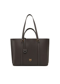 PINKO Torebka Carrie Shopper Big AI 24-25 PLTT 102832 A1LF Brązowy ze sklepu MODIVO w kategorii Torby Shopper bag - zdjęcie 181199104