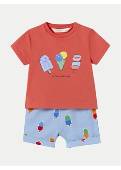 Mayoral Komplet t-shirt i spodenki 1224 Kolorowy Regular Fit ze sklepu MODIVO w kategorii Komplety niemowlęce - zdjęcie 181199124