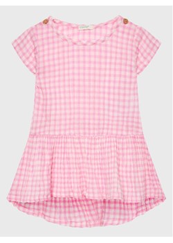 United Colors Of Benetton Sukienka codzienna 4GDKAV008 Różowy Regular Fit ze sklepu MODIVO w kategorii Sukienki niemowlęce - zdjęcie 181199140