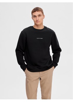 Selected Homme Bluza 16090431 Czarny Regular Fit ze sklepu MODIVO w kategorii Bluzy męskie - zdjęcie 181199171