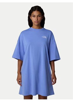 The North Face Sukienka codzienna Simple Dome NF0A87NF Niebieski Relaxed Fit ze sklepu MODIVO w kategorii Sukienki - zdjęcie 181199254