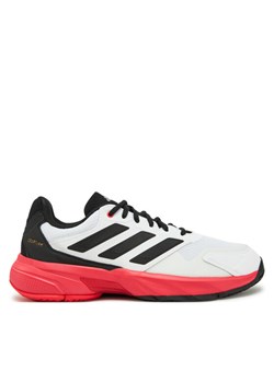adidas Buty do tenisa Courtjam Control 3 IH3092 Biały ze sklepu MODIVO w kategorii Buty sportowe męskie - zdjęcie 181199293