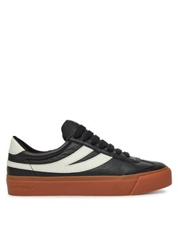 Superga Sneakersy Club C Swallow A7J S4128VW Czarny ze sklepu MODIVO w kategorii Buty sportowe damskie - zdjęcie 181199310
