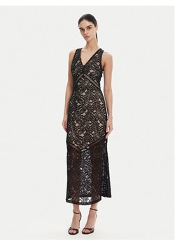 Guess Sukienka koktajlowa W5GT37 KCS90 Czarny Slim Fit ze sklepu MODIVO w kategorii Sukienki - zdjęcie 181199322