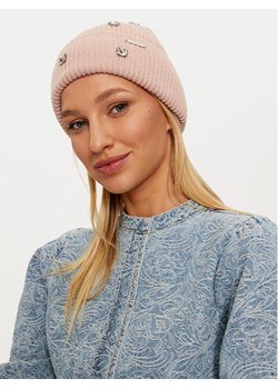 Guess Czapka AW5198 POL01 Różowy ze sklepu MODIVO w kategorii Czapki zimowe damskie - zdjęcie 181199383