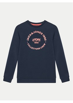 Jack&Jones Junior Bluza 12270178 Granatowy Relaxed Fit ze sklepu MODIVO w kategorii Bluzy chłopięce - zdjęcie 181199412