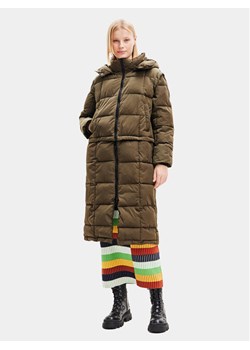 Desigual Kurtka zimowa 23WWEW39 Zielony Oversize ze sklepu MODIVO w kategorii Kurtki damskie - zdjęcie 181199642