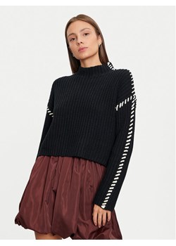 Vero Moda Sweter New Cream 10313514 Czarny Loose Fit ze sklepu MODIVO w kategorii Swetry damskie - zdjęcie 181199653