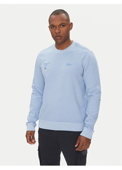 Aeronautica Militare Bluza 251FE1991F583 Błękitny Regular Fit ze sklepu MODIVO w kategorii Bluzy męskie - zdjęcie 181199754
